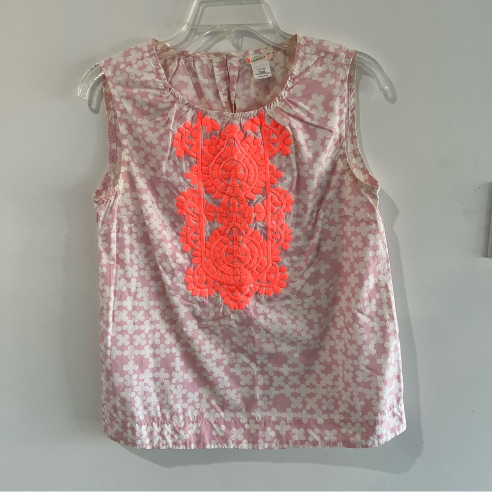 Girls Embroidered tank